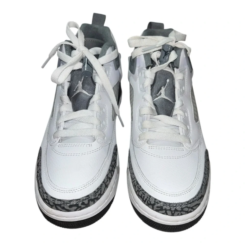 Jordan Youth 7Y Spizike Low White Anthracite‎ Wolf Grey Cool Grey (Wore Once)